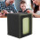 PU Leather Card Deck Box Double Layer Lemon Green 120 Cards 2