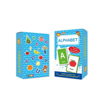 ABC Flash Card Game Uppercase Lowercase Letters 3+ Years