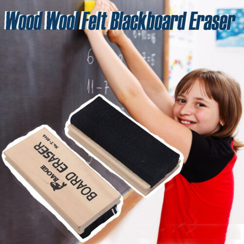 Plertrvy Wooden Blackboard – Large Static Whiteboard with