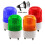 BE-TOOL Warning Light LED Rotating Alarm Lamp LTE-1101K 1