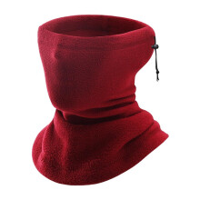 Fiber Neckband Face Mask Hood Combo for Autumn Winter