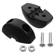 Black Rubber Nonslip Hose Reel Stopper 1 Pack