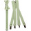 Bow Tie and Suspender Set Multiple Sizes Colors 1