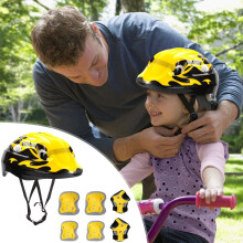 Skateboard Protective Gear Set for Kids 4-12 Years, ABS