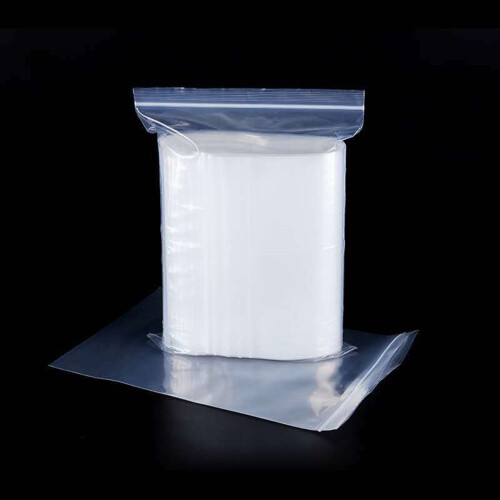 PE Transparent Resealable Bags Assorted Sizes