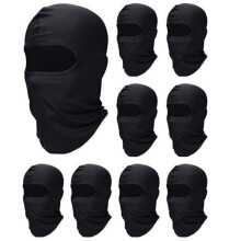 Neck Gaiter Balaclava UV Protection Breathable 9 Pack