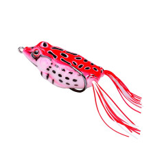 Soft Frog-Shaped Fishing Lure Silica Gel Topwater 1pc