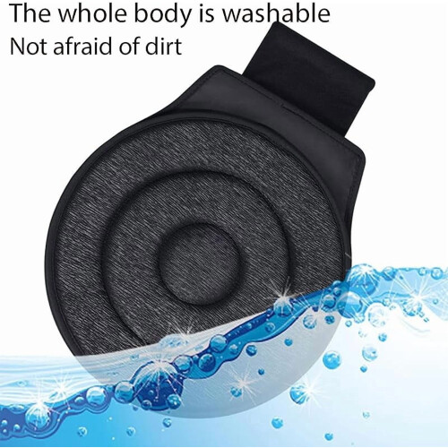 Seat Cushion Beige Durable No-Pilling 360 Rotating 2