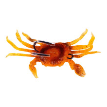 Crab-Shape Soft Silicone Fishing Lure with Barbed Hooks