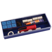Billiard Pool Cue Repair Kit with Tips Clamp Trimmer