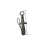 Fishing Lip Gripper with Weight Scale, Rust-Resistant, 1 1