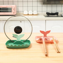 Pot Lid Rack Holder Green 2 Pieces