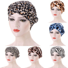 Women's Leopard Print Hair Turban Comfortable Everyday Wear