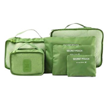 MOQIN packing cubes set 6-piece lightweight space-saving