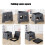 Portable Folding Camping Toilet for Adults 4