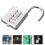 Gym Locker Combination Lock Metal Electric White 1 Set 1