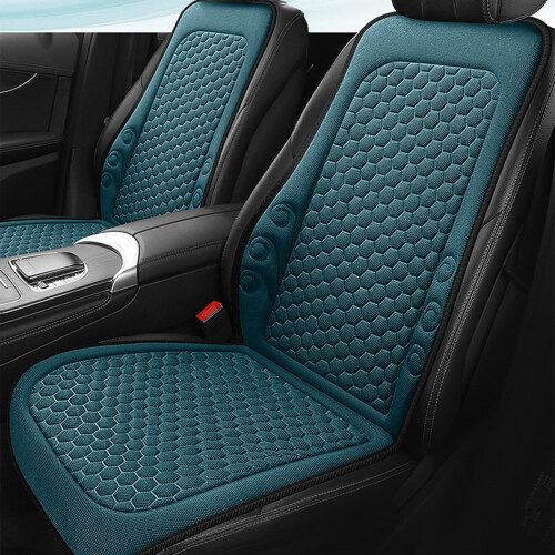 Car Seat and Backrest Cushion Set 3D Mesh Foldable 1