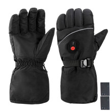 Heated Gloves Waterproof Windproof Touchscreen 1 Pair