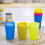 Triani Plastic Tumblers Reusable 9 oz 12-Pack 7