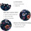 Duschvorhang im Boho-Stil mit farbenfrohem Blumenmuster aus Polyester 4
