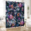 Duschvorhang im Boho-Stil mit farbenfrohem Blumenmuster aus Polyester 2