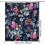 Duschvorhang im Boho-Stil mit farbenfrohem Blumenmuster aus Polyester 3