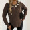 Women's Solid Floral Sweater Round Neck Long Sleeve Knit Top 1