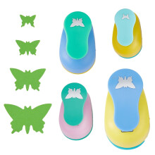 Butterfly Craft Punch Set Paper Compatible 4 Pieces