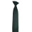 Solid Color Clip-On Neck Tie Adjustable Pre-Tied 1