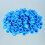 Tattoo Ink Cups Blue Round 100 Pieces 1
