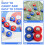 Rolling Beads Equipment Mini Shuffleboard Replacement 32 Pcs 8