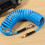 Air Compressor Hose with Coupler and Plug 10m PU Recoil 8