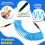 Air Compressor Hose with Coupler and Plug 10m PU Recoil 6