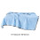 Housse de couchage douce bleu ciel, taille simple, avec décoration 3
