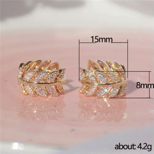 925 Silver Drop Earrings with Cubic Zirconia A Pair 1