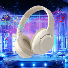 Bluetooth Over-Ear Headphones with Mic Stereo Foldable