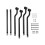 MLINS Motorcycle Saddle Bag Support Rack 5