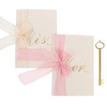Wedding Vow Cards Set 2 Pieces