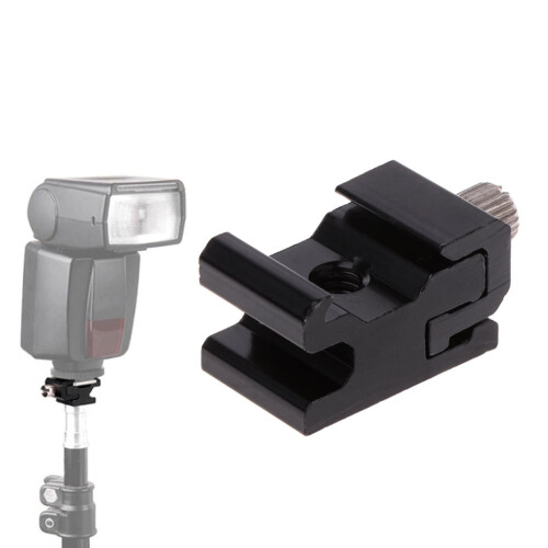 Hot Shoe Flash Bracket Mount Adapter for Camera 1