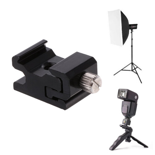 Hot Shoe Flash Bracket Mount Adapter for Camera 2