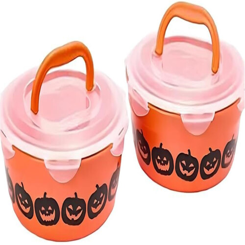 Halloween slikskåle stabelbare græskar snackbeholdere 1