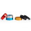 Bicycle Stem Spacer Aluminum Alloy 2 pcs 6