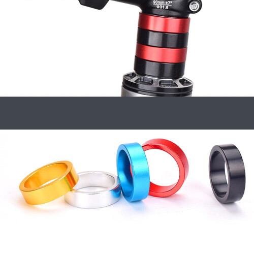Bicycle Stem Spacer Aluminum Alloy 2 pcs 1