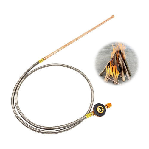 Copper Hand-Held Fire Igniter for Outdoor Use