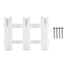 Boat Fishing Rod Holder Mount Wall Frame Rack 3-Tube