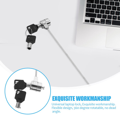 Laptop Cable Lock Kit Multifunction 2 Sets 1