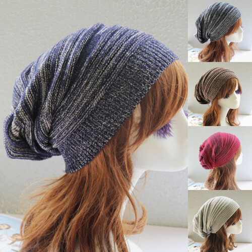 Women's Winter Beanie Satin-Lined Cable Knit