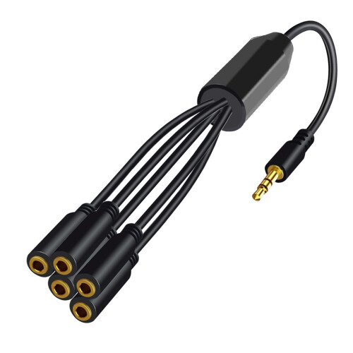 3.5mm AUX cable with 3/4/5/6-way splitter 2