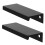 MUSEYA cabinet finger pulls aluminum alloy 1 pair 6