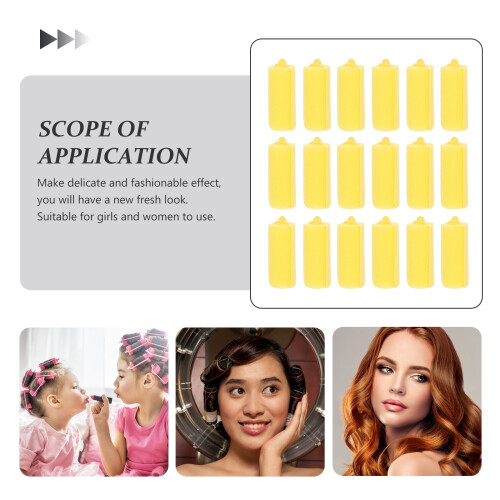 Sponge Hair Rollers for Sleeping and Root Curling 2